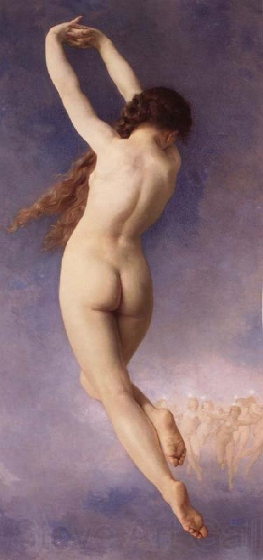 Adolphe William Bouguereau The Lost Pleiad Norge oil painting art